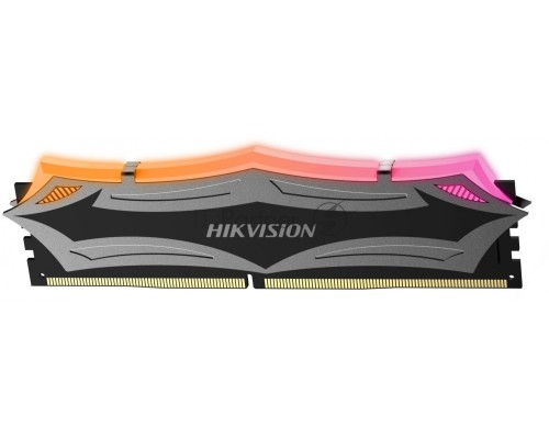 Оперативная память Hikvision 8GB  DDR4 3200 DIMM U100 RGB Gaming Memory [HKED4081CBA2D2ZA4/8G] CL16, 1.35V, XMP, Heat Shield, RTL (069737)