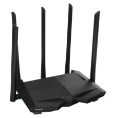TENDA AC11 Wi-Fi маршрутизатор  двухдиапазонный стандарта AC1200 , 5 внешних антенн 6dBi, 1-port 10/100/1000Mbps WAN, 3-ports 10/100/1000Mbps LAN