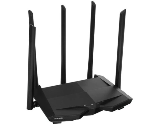 [Сетевое оборудование] TENDA AC11 Wi-Fi маршрутизатор  двухдиапазонный стандарта AC1200 , 5 внешних антенн 6dBi, 1-port 10/100/1000Mbps WAN, 3-ports 10/100/1000Mbps LAN