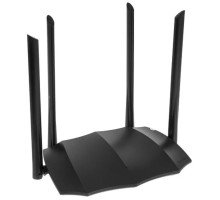 TENDA AC8 Wi-Fi маршрутизатор  двухдиапазонный стандарта AC1200 , 4 внешние антенны 6dBi, 1-port 10/100/1000Mbps WAN, 2-ports 10/100/1000Mbps LAN
