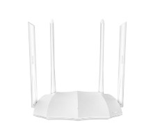 TENDA AC5 (V3.0) Wi-Fi маршрутизатор  двухдиапазонный стандарта AC1200, 4 внешние антенны 6dBi, 1-port 10/100Mbps WAN, 3-ports 10/100Mbps LAN