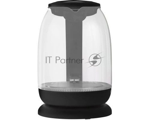 Чайник электрический Starwind SKG1055 1.8л. 1800Вт черный (корпус: стекло)