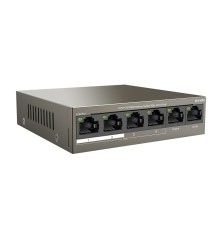 TENDA TEF1106P-4-63W Коммутатор настольный 6-Ports 10/100 Base-TX 4-Ports PoE(PoE бюджет 63W)