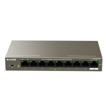 TENDA TEF1109P-8-102W Коммутатор настольный 9-Ports 10/100 Base-TX 8-Ports PoE(PoE бюджет 92W)