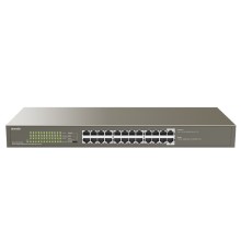 TENDA TEG1124P-24-250W Коммутатор в стойку 24-Ports 10/100/1000 Base-T 24-Ports PoE(PoE бюджет 225W)