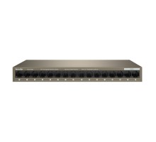 TENDA TEG1016M Коммутатор настольный 16-Ports 10/100/1000 Base-T Gigabit Switch