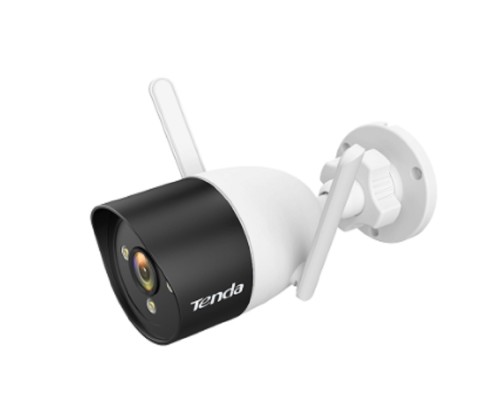 [Камера видеонаблюдения] TENDA CT3-WCA Уличная цилиндрическая полноцветная Wi-Fi видеокамера 1080P, объектив 4мм, ИК ночного видения 30м, IP66