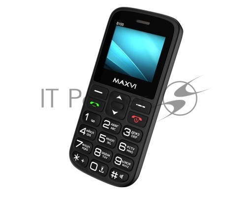 Мобильный телефон Maxvi B100 black