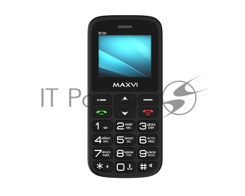Мобильный телефон Maxvi B100 black