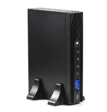 ИБП Бастион SKAT-UPS 1500-RACK-ON-E {Online, 1500ВА/1350Вт, стойка/на пол, 8x C13,  SNMP/USB/RS-232/EPO, БЕЗ АКБ (3 шт 40-120 Ач, или 4 шт SKAT BC 36/18), МПТ} (9905)