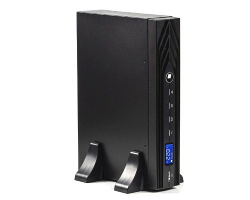 [Бастион ИБП] ИБП Бастион SKAT-UPS 1500-RACK-ON-E {Online, 1500ВА/1350Вт, стойка/на пол, 8x C13,  SNMP/USB/RS-232/EPO, БЕЗ АКБ (3 шт 40-120 Ач, или 4 шт SKAT BC 36/18), МПТ} (9905)