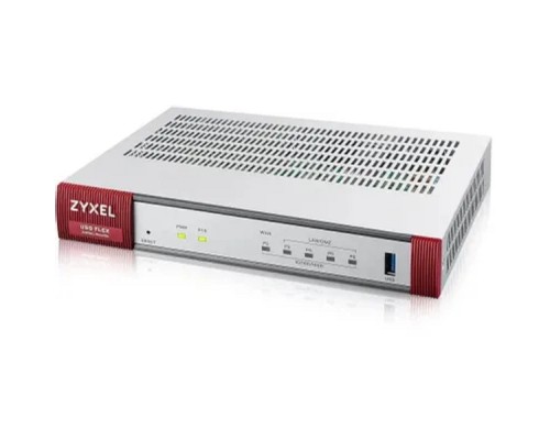 [Сетевое оборудование] Межсетевой экран/ Межсетевой экран и Wi-Fi контроллер Zyxel USG FLEX 100 с подписками на 1 год (AS,AV,CF,IDP, SecuReporter), 1xWAN GE, 1xOPT GE (LAN/WAN), 3xLAN/DMZ GE, 1xUSB3.0, AP Controller (8/24),