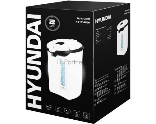 Термопот Hyundai HYTP-4850 6л. 750Вт белый/черный
