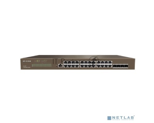 Коммутатор управляемый в стойку, 24*1Gbit RJ45, 4*SFP 1Gbit,  console port IP-COM G3328F