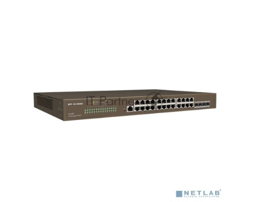 Коммутатор управляемый в стойку, 24*1Gbit RJ45, 4*SFP 1Gbit,  console port IP-COM G3328F