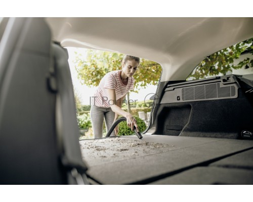 Строительный пылесос Karcher WD 2 Plus V-12/4/18 1000Вт (уборка: сухая/сбор воды) желтый