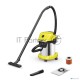 Строительный пылесос Karcher WD 3 S V-17/4/20 1000Вт (уборка: сухая/сбор воды) желтый