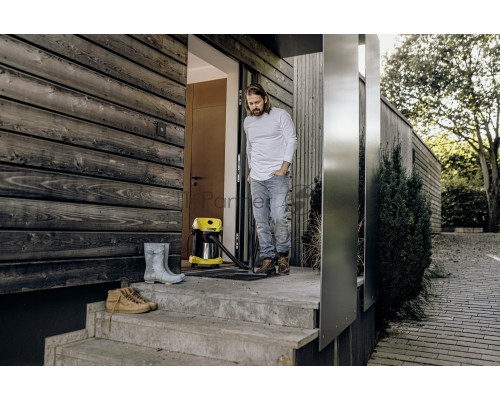 Строительный пылесос Karcher WD 3 S V-17/4/20 1000Вт (уборка: сухая/сбор воды) желтый