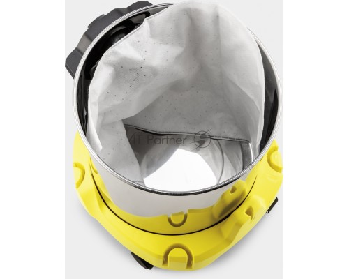 Строительный пылесос Karcher WD 3 S V-17/4/20 1000Вт (уборка: сухая/сбор воды) желтый