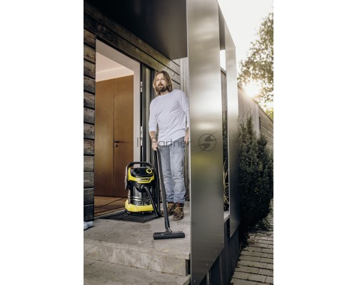 Строительный пылесос Karcher WD 5 S V-25/5/22 1100Вт (уборка: сухая/сбор воды) желтый