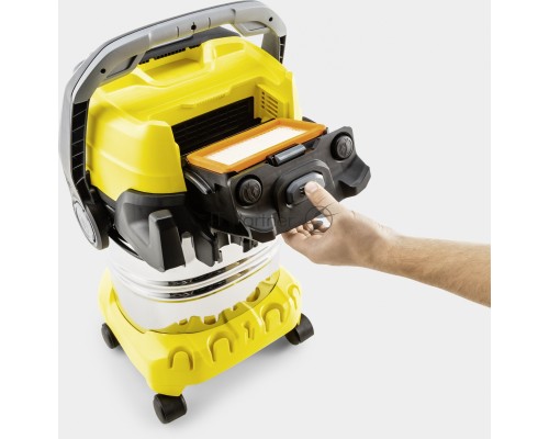 Строительный пылесос Karcher WD 5 S V-25/5/22 1100Вт (уборка: сухая/сбор воды) желтый