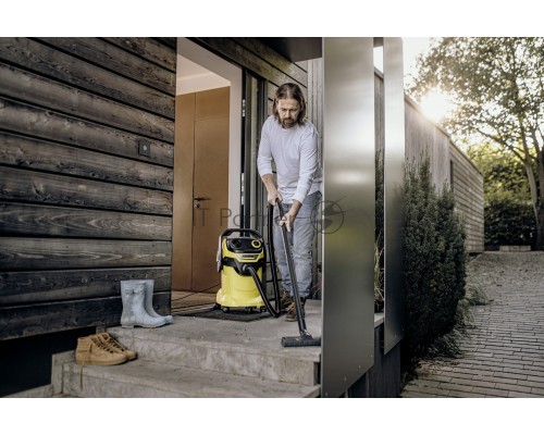 Строительный пылесос Karcher WD 5 V-25/5/22 1100Вт (уборка: сухая/сбор воды) желтый