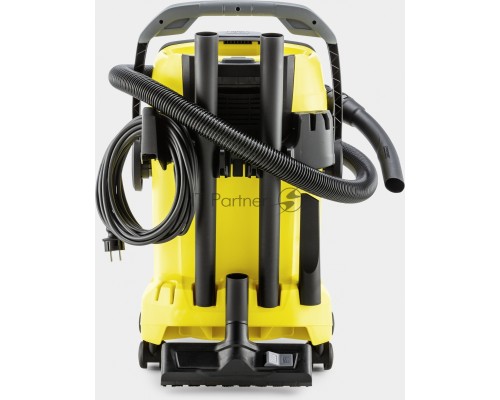 Строительный пылесос Karcher WD 5 V-25/5/22 1100Вт (уборка: сухая/сбор воды) желтый