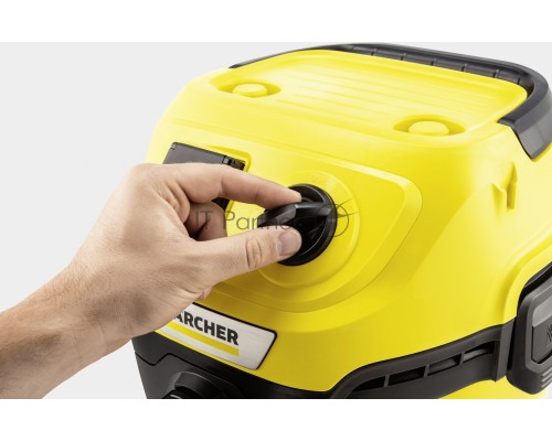 Строительный пылесос Karcher WD 3 P S V-17/4/20 1000Вт (уборка: сухая/сбор воды) желтый