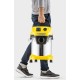 Строительный пылесос Karcher WD 3 P S V-17/4/20 1000Вт (уборка: сухая/сбор воды) желтый