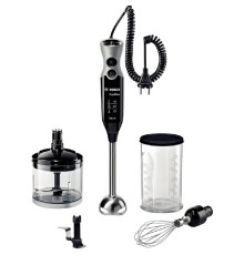 Блендер погружной Bosch MSM67170 750Вт черный/серый