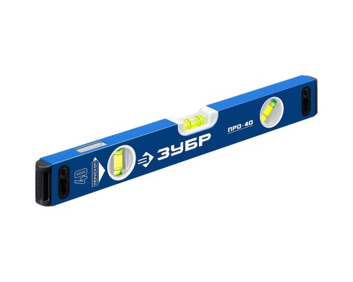 [Электроинструмент] Уровень Зубр 34590-040 40см, глазков: 3шт