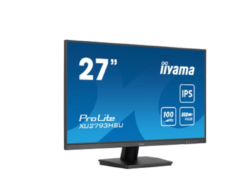 [Монитор] LCD IIYAMA 27' XU2793HSU-B6 {IPS 1920х1080 100Hz 1ms 8bit(6bit+FRC) 250cd 178/178 1000:1 HDMI2.0 DisplayPort1.2 2xUSB2.0 2x2W 2x2W VESA}