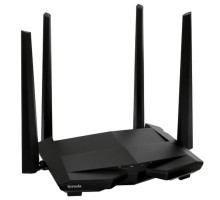 TENDA AC10 Wi-Fi маршрутизатор  двухдиапазонный стандарта AC1200 , 4 внешние антенны 6dBi, 1-port 10/100/1000Mbps WAN, 3-ports 10/100/1000Mbps LAN