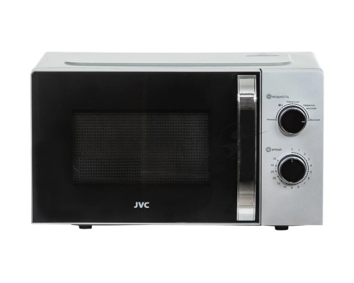 Микроволновая печь JVC JK-MW147M серебристый 20л 700Вт поворотный механизм