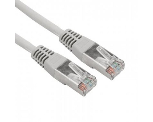 [Патч-корды (сетевые, телефонные)] Rexant (02-0110-03) Патч-корд F/UTP, CAT 5e, RJ45-RJ45, 26AWG, LSZH, серый, 0,3м