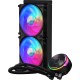 Водяное охлаждение Cooler Master MasterLiquid PL240 Flux (240W, 240mm, ARGB, fans:2x120mm/72.37CFM/32dBa/2300rpm, 2066/2011-v3/2011/1700/1200/1156/1155/1151-v2/1151-v1/1150/775/sWRX8/SP3/TR4/AM4/AM3+/AM3/AM2+/AM2/FM2+/FM2/FM1)