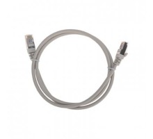 Rexant (02-0110-1) Патч-корд F/UTP, CAT 5e, RJ45-RJ45, 26AWG, LSZH, серый, 1м