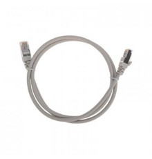 Rexant (02-0110-1) Патч-корд F/UTP, CAT 5e, RJ45-RJ45, 26AWG, LSZH, серый, 1м