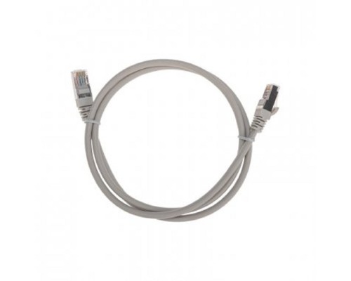 [Патч-корды (сетевые, телефонные)] Rexant (02-0110-1) Патч-корд F/UTP, CAT 5e, RJ45-RJ45, 26AWG, LSZH, серый, 1м