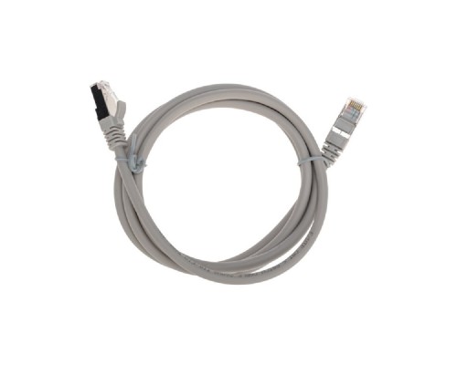 [Патч-корды (сетевые, телефонные)] Rexant (02-0210-105) Патч-корд F/UTP, CAT 6, RJ45-RJ45, 26AWG, LSZH, серый, 1,5м