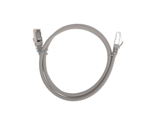 [Патч-корды (сетевые, телефонные)] Rexant (02-0210-1) Патч-корд F/UTP, CAT 6, RJ45-RJ45, 26AWG, LSZH, серый, 1м