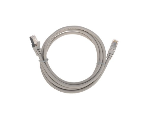 [Патч-корды (сетевые, телефонные)] Rexant (02-0210-2) Патч-корд F/UTP, CAT 6, RJ45-RJ45, 26AWG, LSZH, серый, 2м