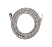 Rexant (02-0210-5) Патч-корд F/UTP, CAT 6, RJ45-RJ45, 26AWG, LSZH, серый, 5м
