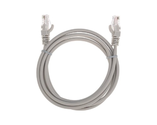[Патч-корды (сетевые, телефонные)] Rexant (02-0100-105) Патч-корд U/UTP CAT 5e, RJ45-RJ45, 26AWG, LSZH, серый, 1,5м