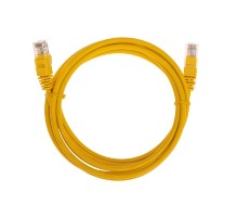 Rexant (02-0105-2) Патч-корд U/UTP, CAT 5e, RJ45-RJ45, 26AWG, LSZH, желтый, 2м