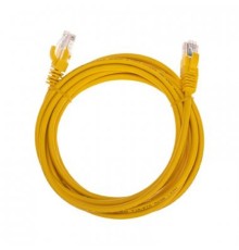 Rexant (02-0105-3) Патч-корд U/UTP, CAT 5e, RJ45-RJ45, 26AWG, LSZH, желтый, 3м