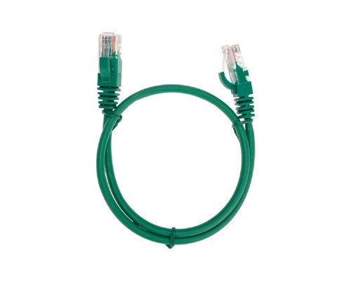 [Патч-корды (сетевые, телефонные)] Rexant (02-0106-05) Патч-корд U/UTP, CAT 5e, RJ45-RJ45, 26AWG, LSZH, зеленый, 0,5м