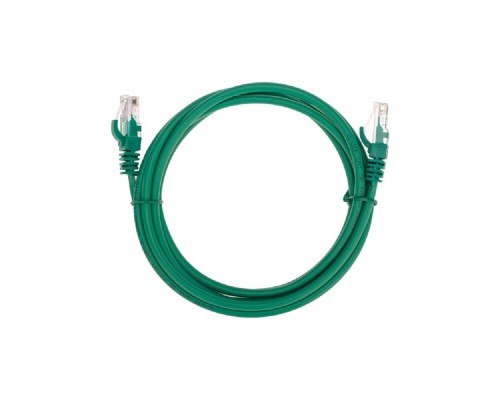 [Патч-корды (сетевые, телефонные)] Rexant (02-0106-2) Патч-корд U/UTP, CAT 5e, RJ45-RJ45, 26AWG, LSZH, зеленый, 2м