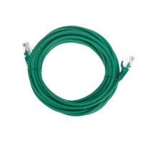 Rexant (02-0106-5) Патч-корд U/UTP, CAT 5e, RJ45-RJ45, 26AWG, LSZH, зеленый, 5м