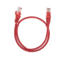 Rexant (02-0103-05) Патч-корд U/UTP, CAT 5e, RJ45-RJ45, 26AWG, LSZH, красный, 0,5м